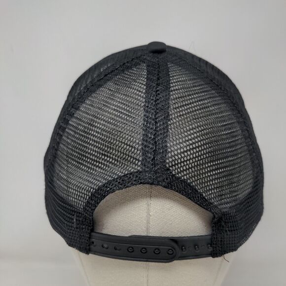 Surfware Hawaiian Classics Snapback Trucker Hat Black OSFA Adjustable Mesh Back - Picture 7 of 10